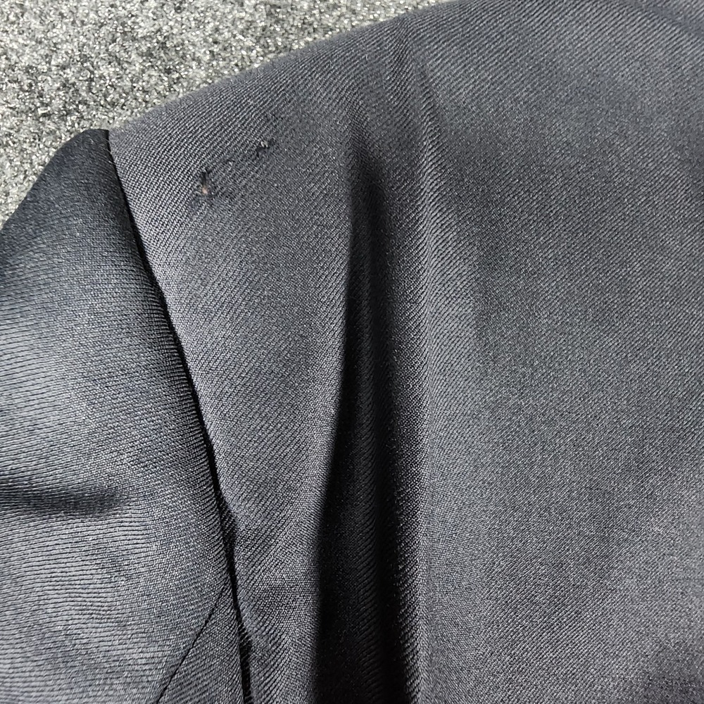 Ermenegildo Zegna Sport Coat Suit Jacket Blazer 38R Dark Navy 3-Button Wool - Picture 6 of 16